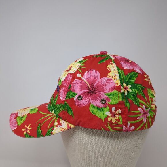 Cruise West Strapback Hat Multi One Size Adjustable Floral Hawaiian HG - Picture 3 of 8
